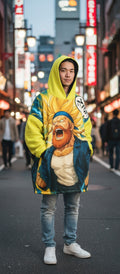 Hoodie Oversize — Saiyan Hitbodedout